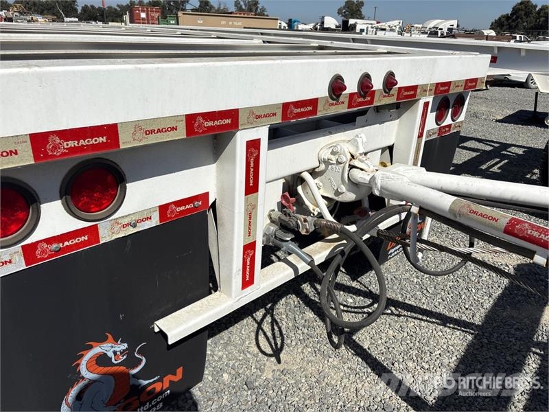 Dragon FB 24 ft S/A Lead Flatbed Trailer Vlakke laadvloer