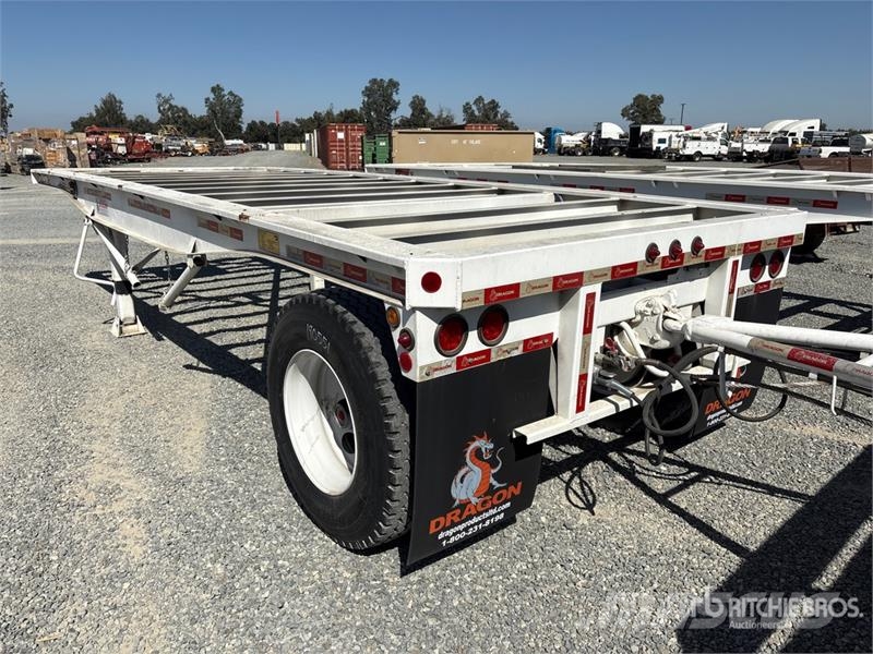 Dragon FB 24 ft S/A Lead Flatbed Trailer Vlakke laadvloer