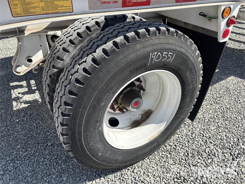 Dragon FB 24 ft S/A Lead Flatbed Trailer Vlakke laadvloer