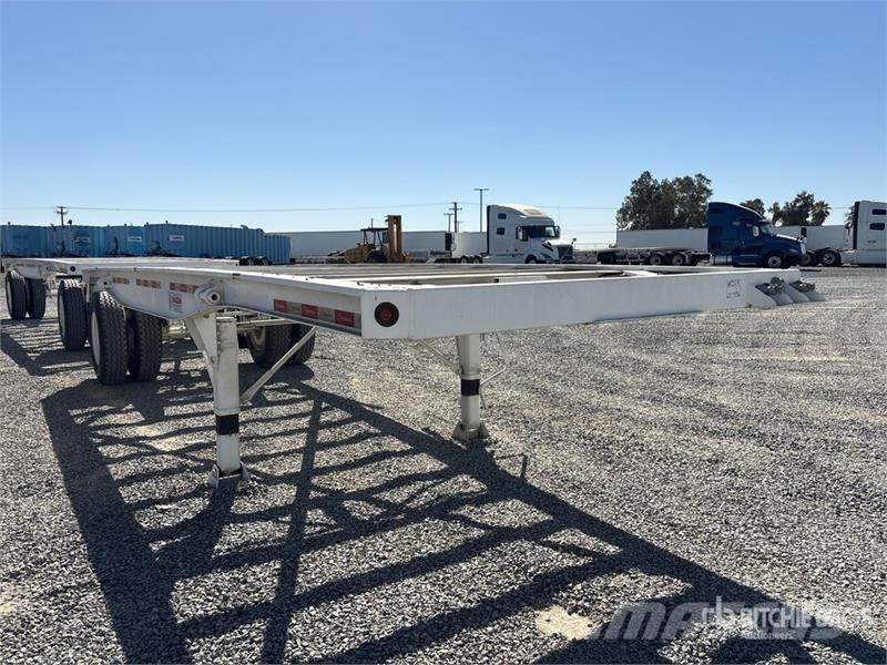 Dragon FB 24 ft S/A Lead Flatbed Trailer Vlakke laadvloer