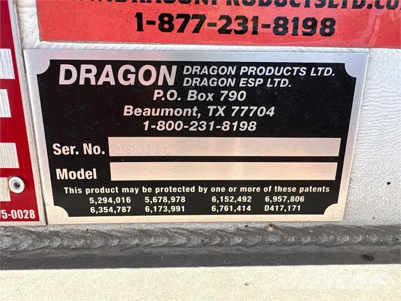 Dragon FB 24 ft S/A Lead Flatbed Trailer Vlakke laadvloer