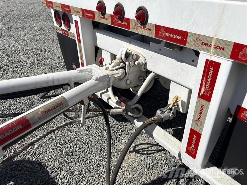 Dragon FB 24 ft S/A Lead Flatbed Trailer Vlakke laadvloer