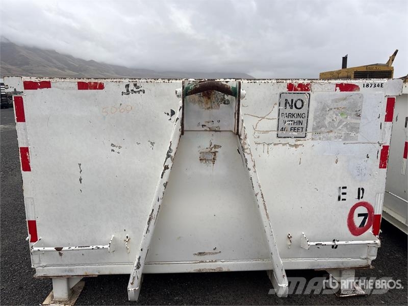 Dumpster 12 ft Roll-Off Container 特种集装箱