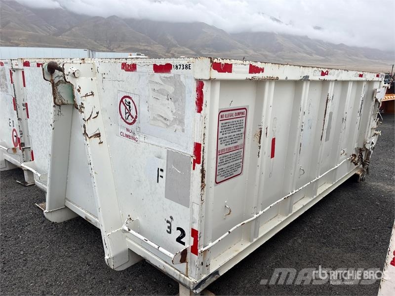Dumpster 12 ft Roll-Off Container 特种集装箱