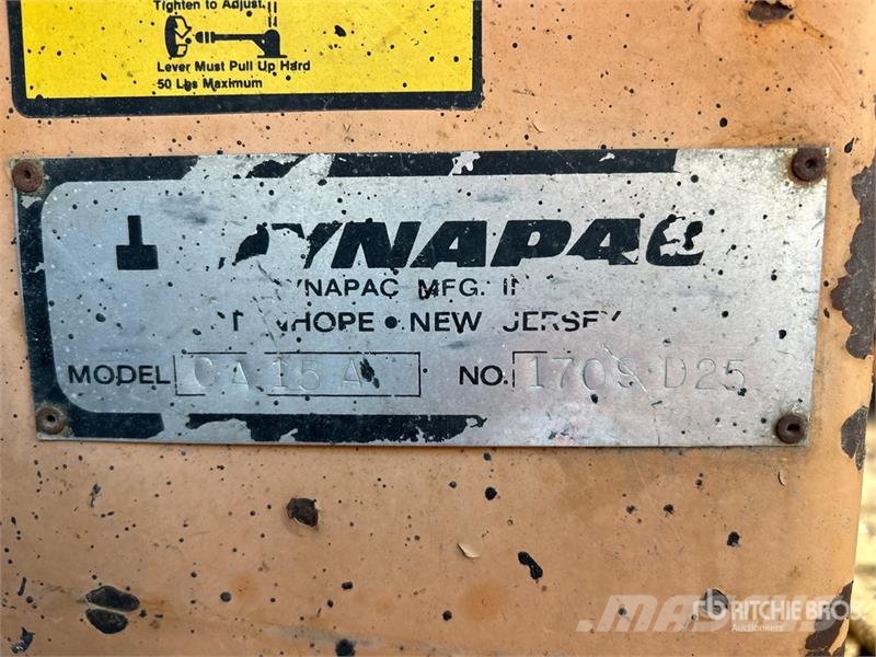 Dynapac CA15A Smooth Drum Compactor Single drum rollers