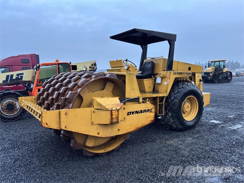Dynapac CA25PD Padfoot Drum Compactor Rolos compactadores monocilíndricos