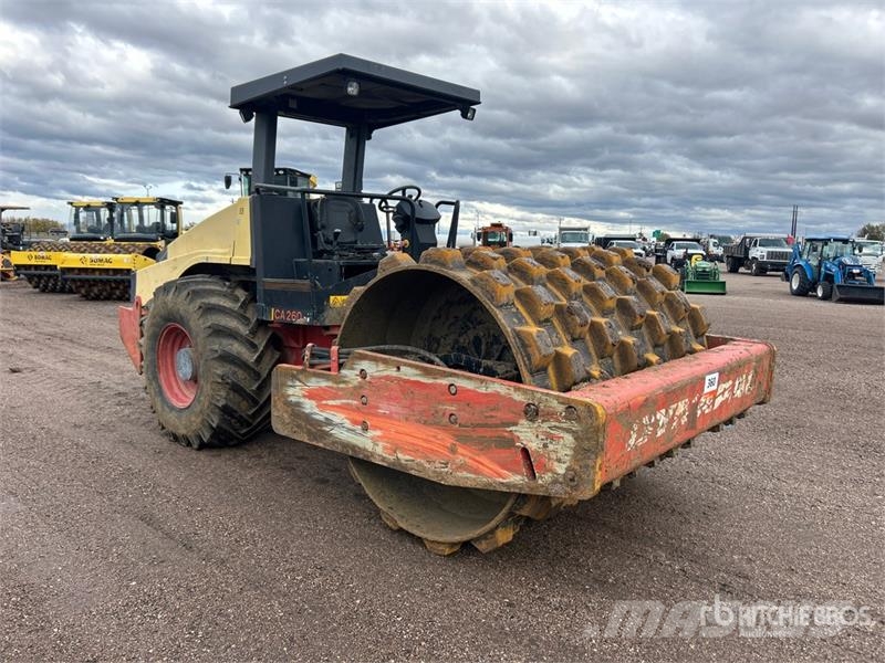 Dynapac CA260D Padfoot Drum Compactor Cilindros Compactadores monocilíndricos