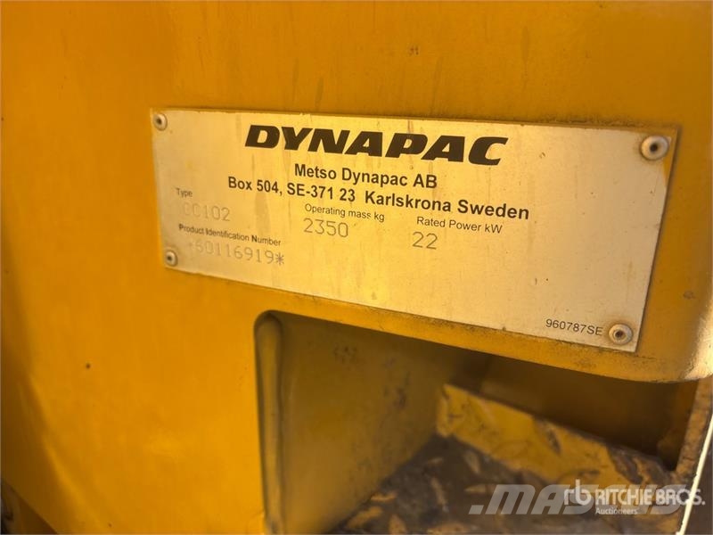 Dynapac CC102 Double Drum Roller Tvilling tromle
