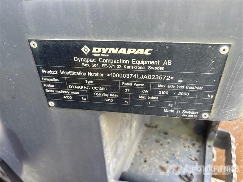 Dynapac CC1300 Double Drum Roller Dvojni valjarji