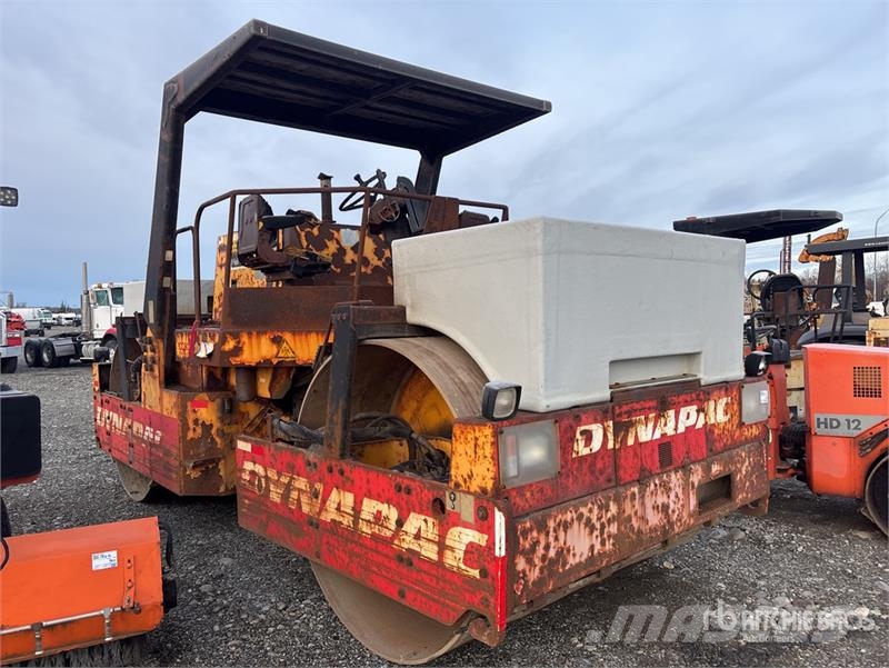 Dynapac CC501A Double Drum Roller Divvalču grunts veltņi