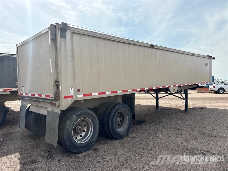 East Mfg 35 ft T/A Frameless End Dump Trailer Самоскиди