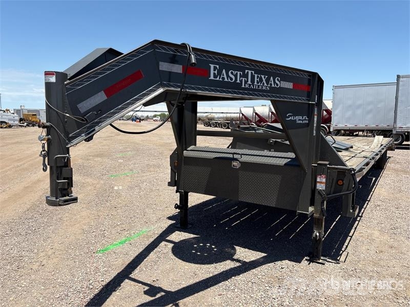 East Mfg Texas Trailers 40 ft T/A Gooseneck Equipment Trail Autotreilerid