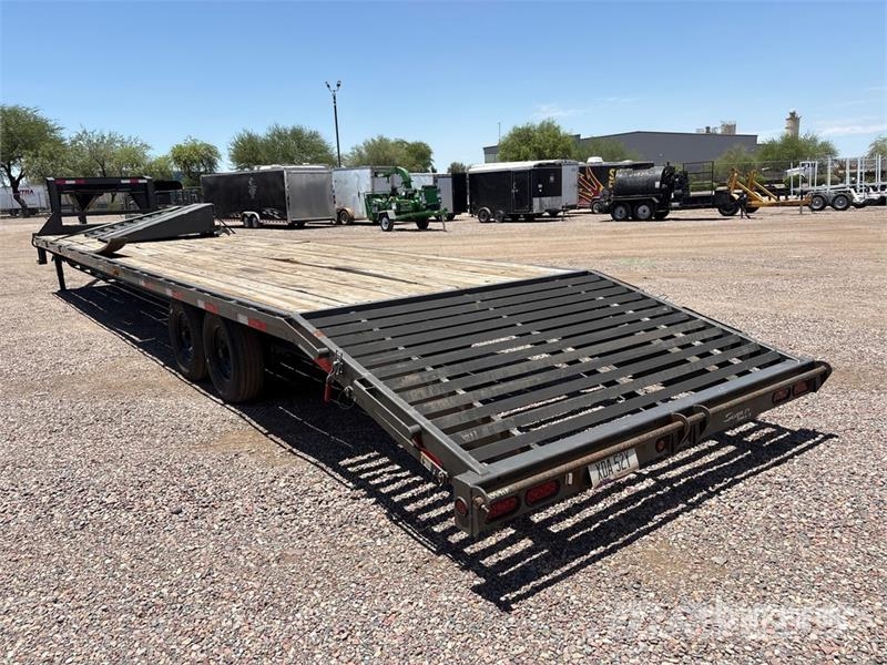 East Mfg Texas Trailers 40 ft T/A Gooseneck Equipment Trail Autotreilerid
