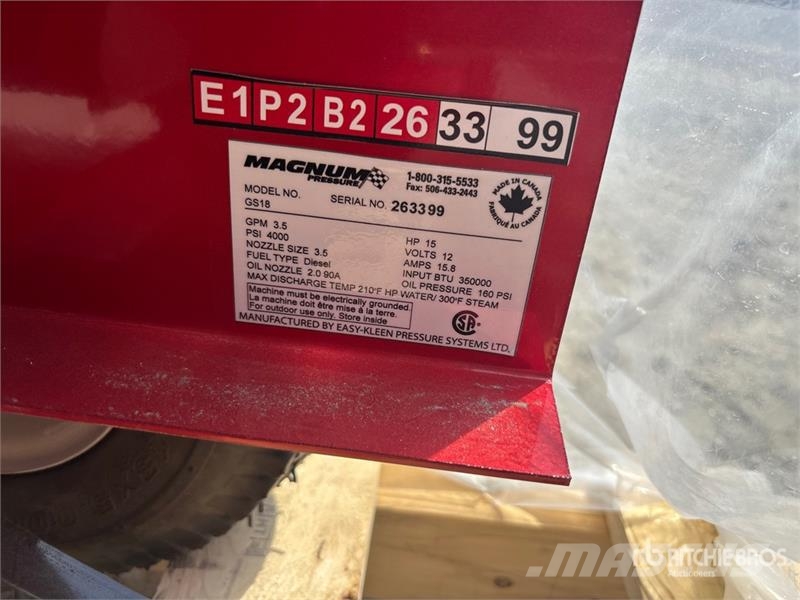 Easy-Kleen Magnum Gold Pressure Washer (Unused) Lagedrukreinigers