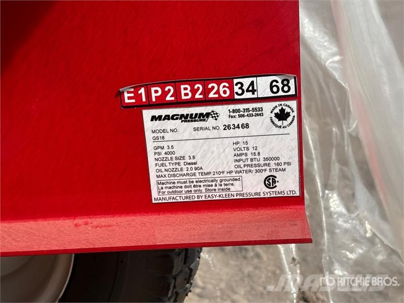 Easy-Kleen Magnum Gold Pressure Washer (Unused) Rensere med lavt tryk