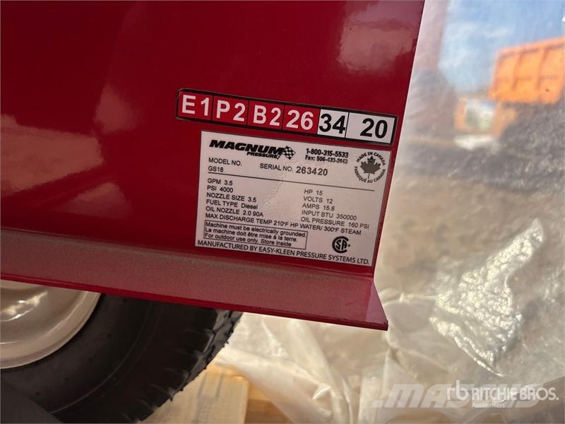 Easy-Kleen Magnum Gold Pressure Washer (Unused) Rensere med lavt tryk