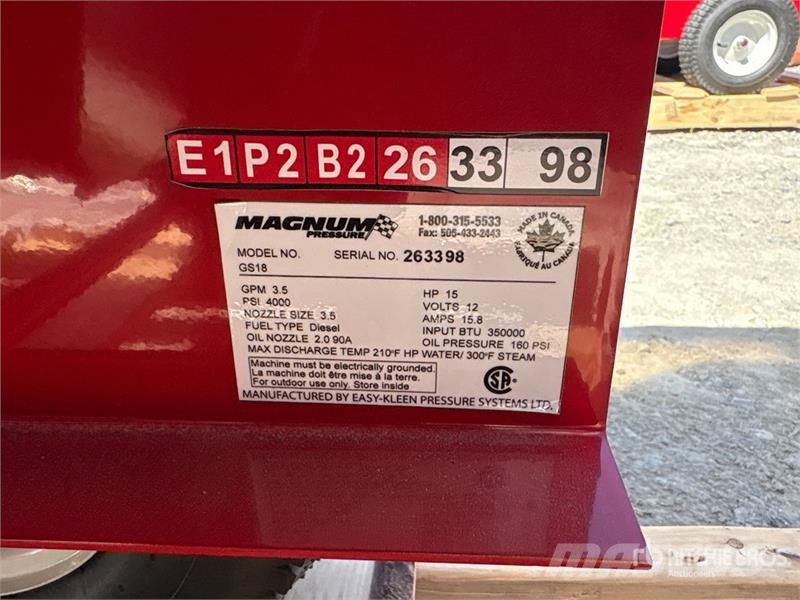 Easy-Kleen Magnum Gold Pressure Washer (Unused) Lagedrukreinigers