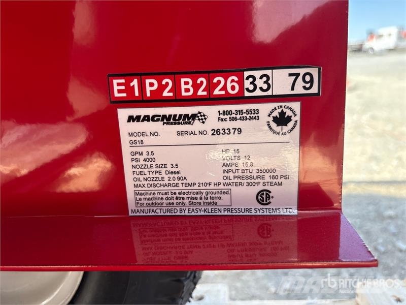 Easy-Kleen Magnum Gold Pressure Washer (Unused) Low pressure cleaner