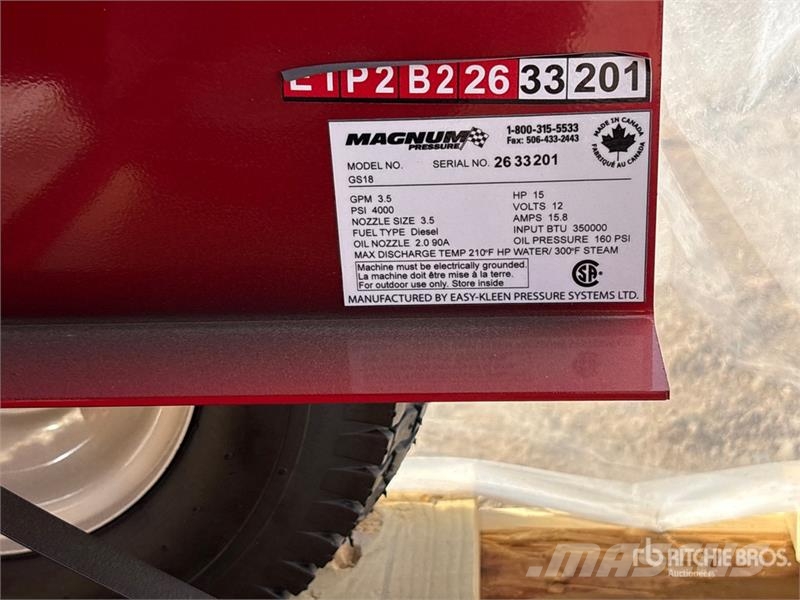 Easy-Kleen Magnum Gold Pressure Washer (Unused) Rensere med lavt tryk
