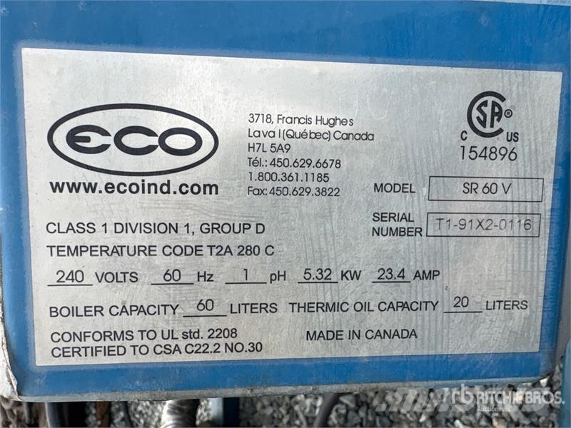 Eco SR60V Solvent Recycler 建設機械 - その他