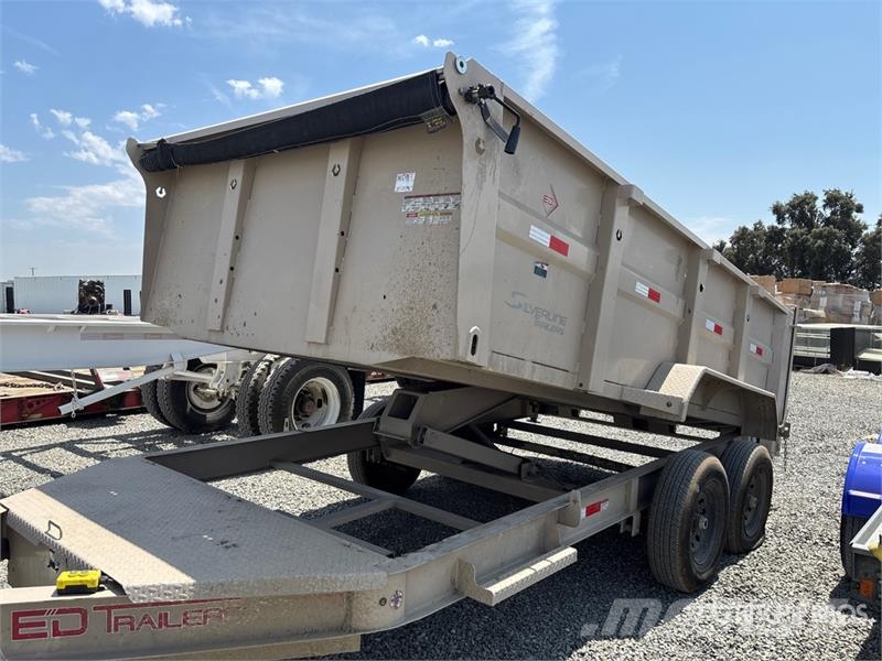 ED 14 ft T/A Dump Utility Trailer Bañera