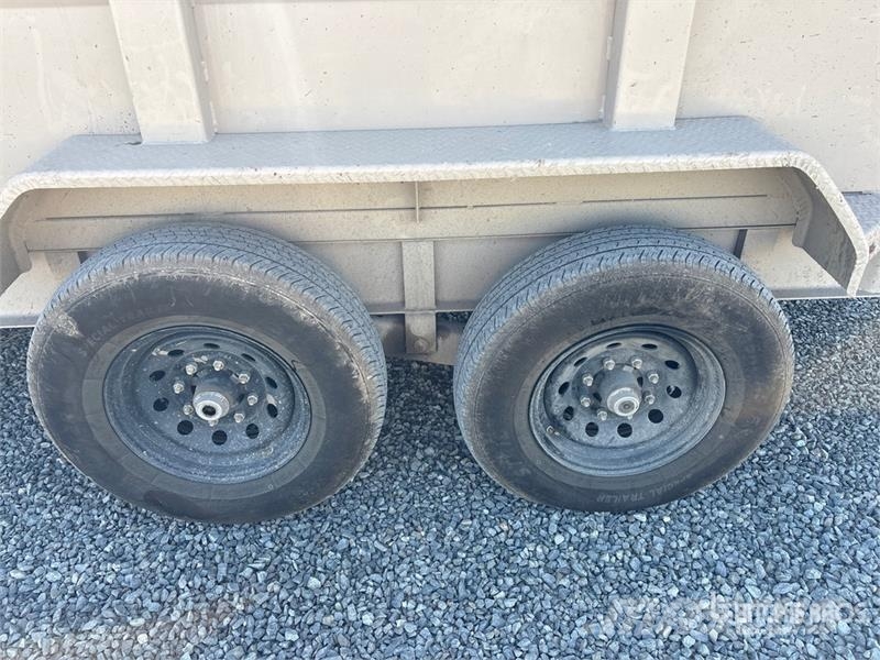 ED 14 ft T/A Dump Utility Trailer Bañera