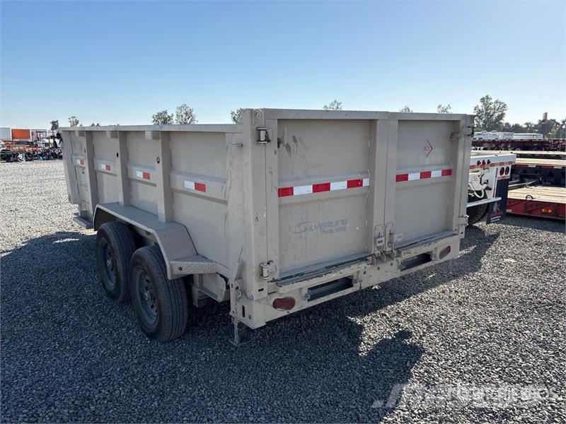 ED 14 ft T/A Dump Utility Trailer Bañera