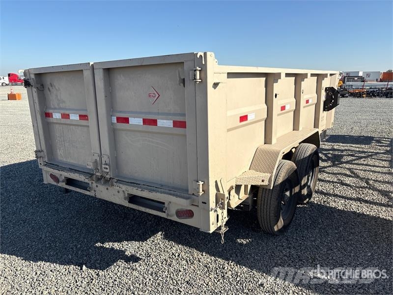 ED 14 ft T/A Dump Utility Trailer Bañera