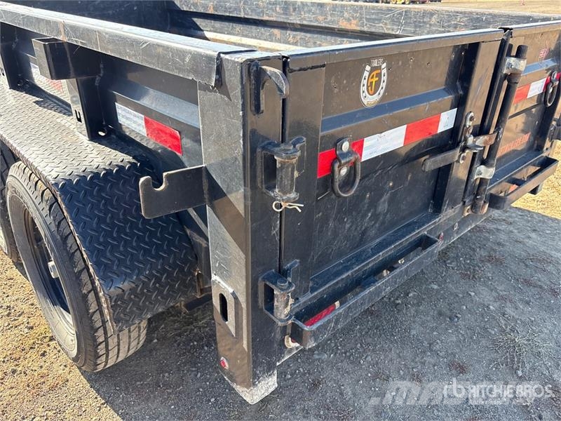 ED Trailers 10 ft T/A Dump Utility Trailer Самоскиди