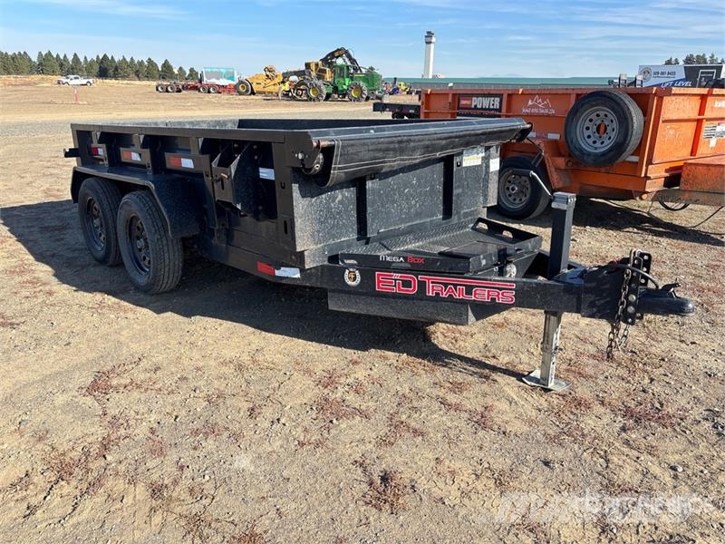 ED Trailers 10 ft T/A Dump Utility Trailer Самоскиди