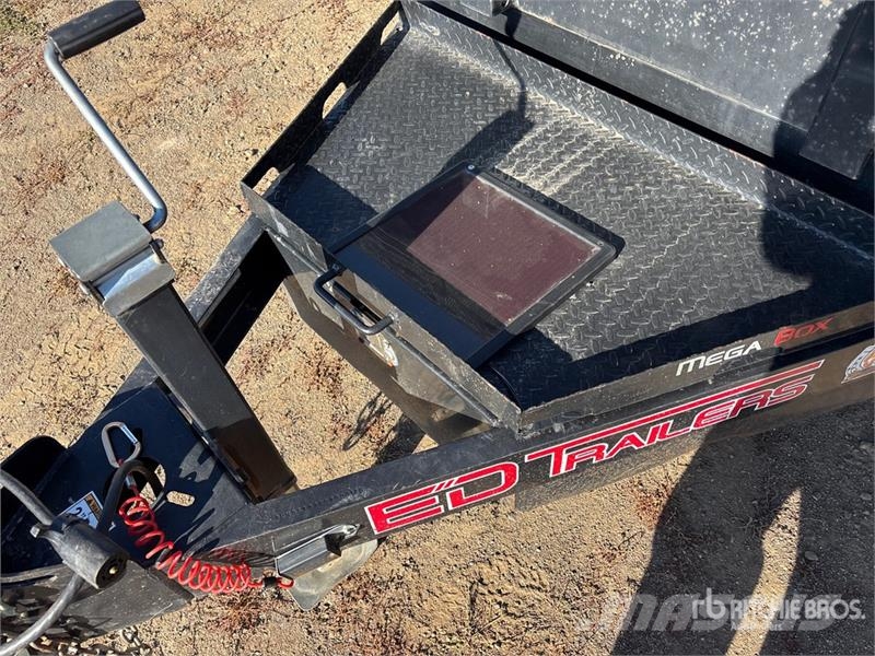 ED Trailers 10 ft T/A Dump Utility Trailer Самоскиди