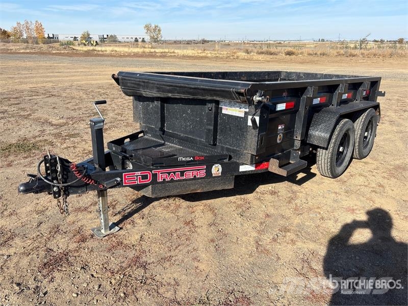 ED Trailers 10 ft T/A Dump Utility Trailer Самоскиди