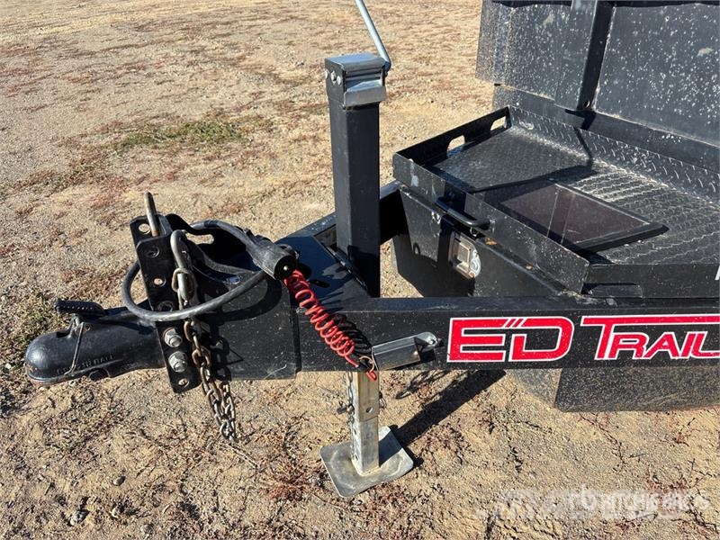 ED Trailers 10 ft T/A Dump Utility Trailer Самоскиди