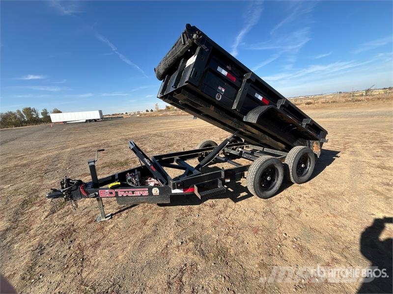ED Trailers 10 ft T/A Dump Utility Trailer Самоскиди