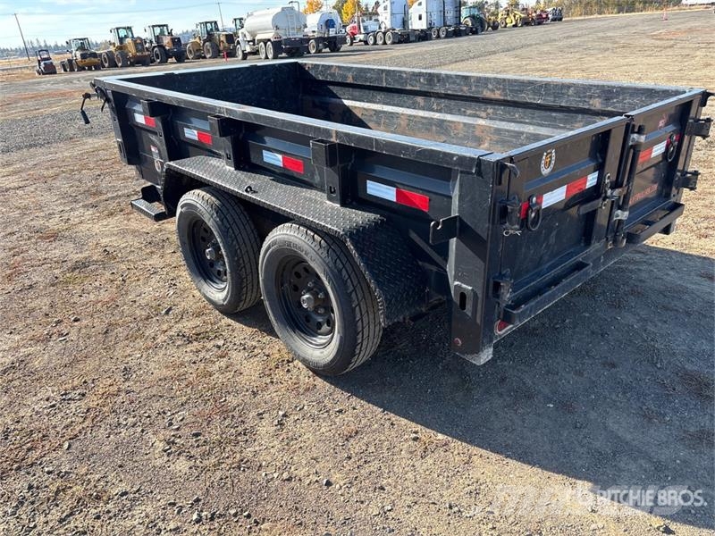ED Trailers 10 ft T/A Dump Utility Trailer Самоскиди