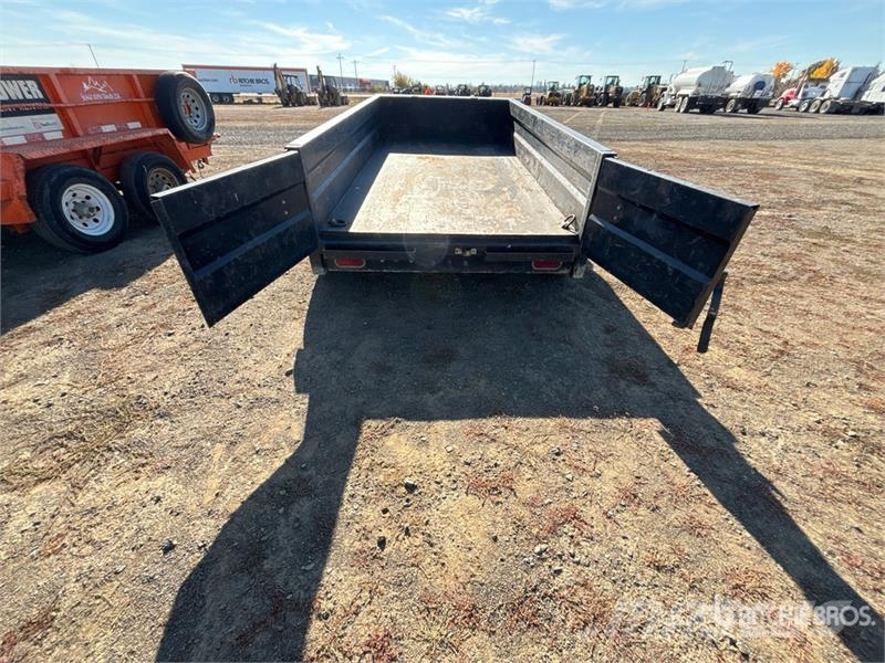 ED Trailers 10 ft T/A Dump Utility Trailer Самоскиди