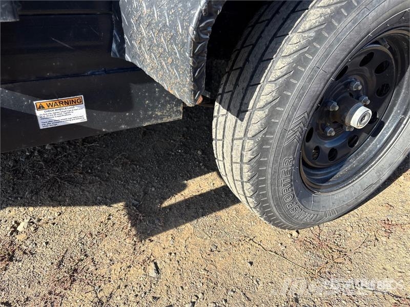 ED Trailers 10 ft T/A Dump Utility Trailer Самоскиди