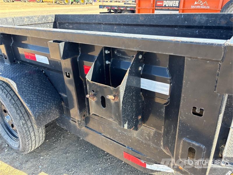ED Trailers 10 ft T/A Dump Utility Trailer Самоскиди