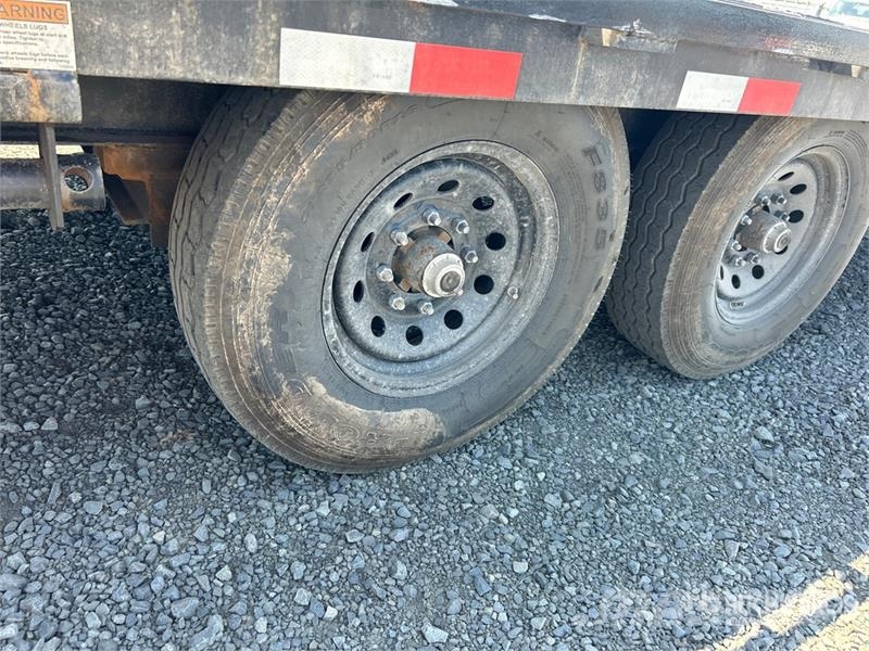 ED trailers FD1024027GN 40 ft T/A Gooseneck Equipment Prikolice za prevoz vozil