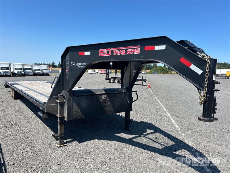 ED trailers FD1024027GN 40 ft T/A Gooseneck Equipment Prikolice za prevoz vozil