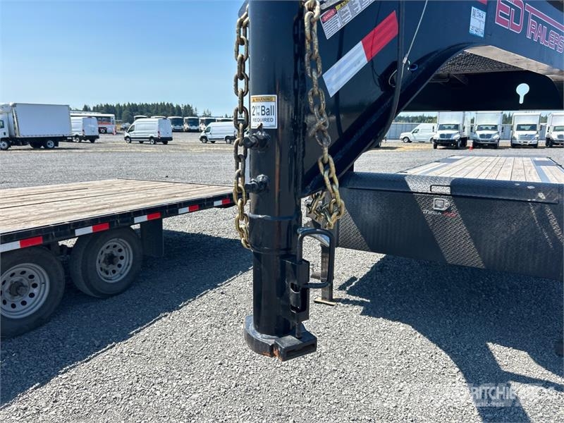 ED trailers FD1024027GN 40 ft T/A Gooseneck Equipment Prikolice za prevoz vozil