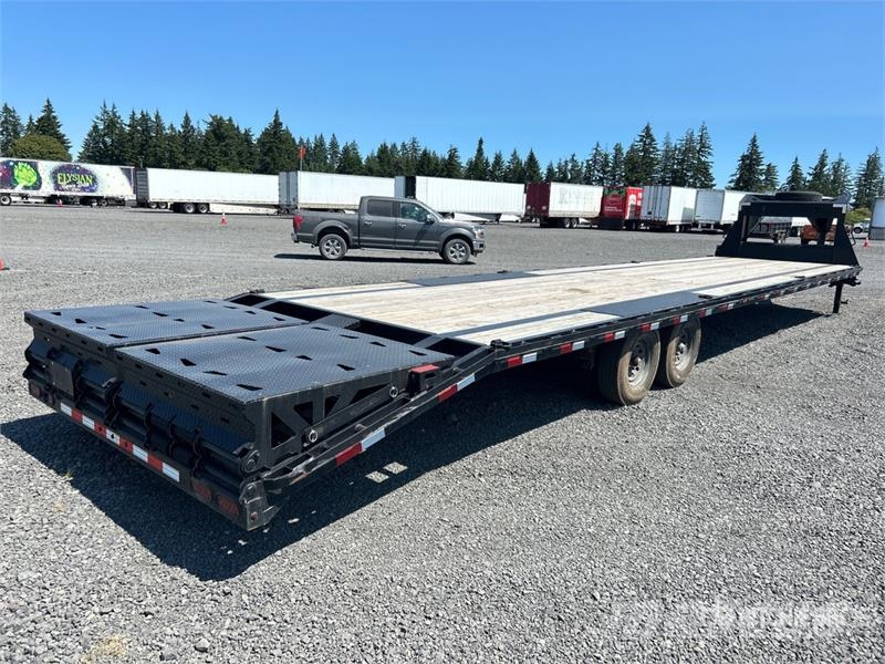 ED trailers FD1024027GN 40 ft T/A Gooseneck Equipment Prikolice za prevoz vozil
