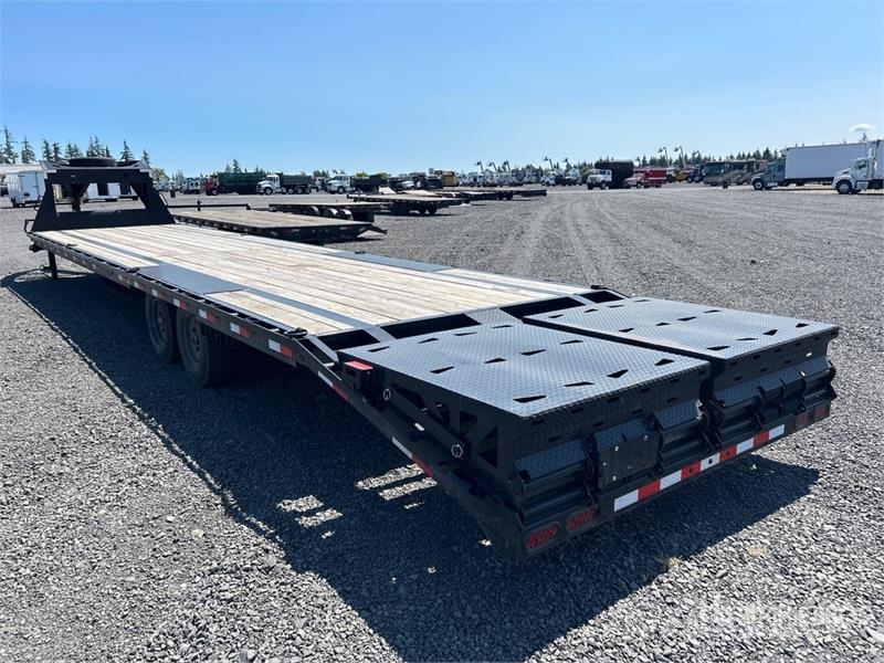 ED trailers FD1024027GN 40 ft T/A Gooseneck Equipment Prikolice za prevoz vozil
