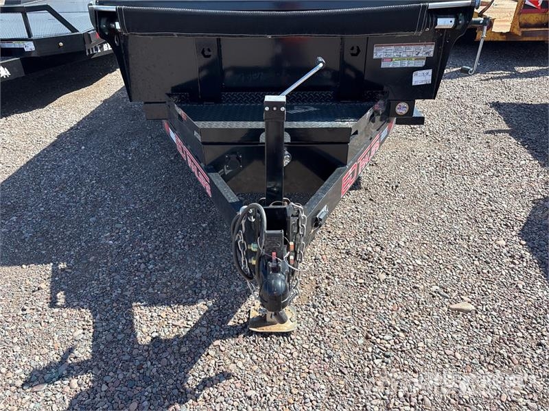 ED Trailers SDT601023515SR 10 ft T/A Dump Utility Tra Pašizgāzējs