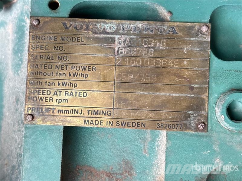 Elliot 500RD 500 kW Skid-Mounted Generator Set Dizelski agregati
