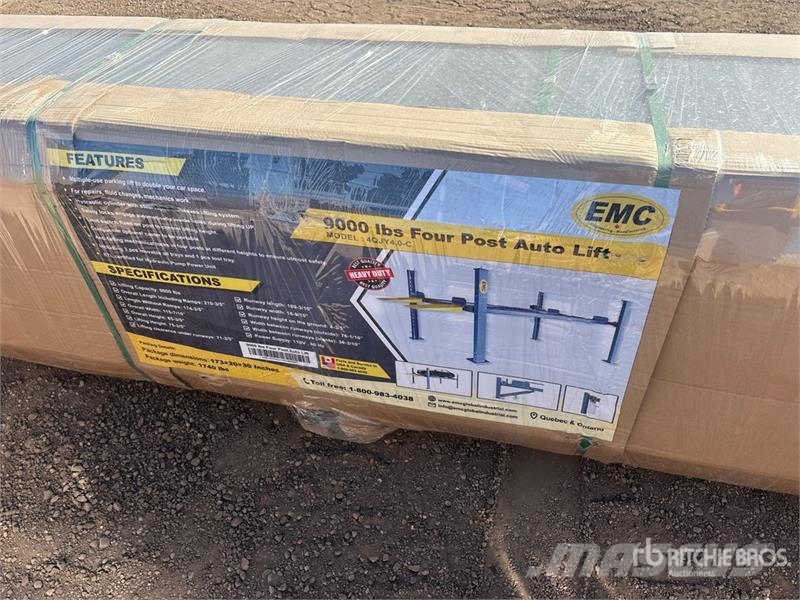 EMC 4QJY4.0-C 4 Post 9000 lb Vehicle Lift Diger