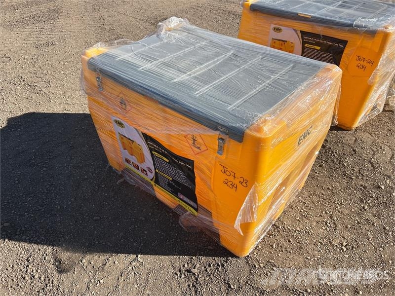 EMC DFT116 116 gal Skid Mounted Poly Fuel Tank Polttoaine- ja lisäainesäiliöt