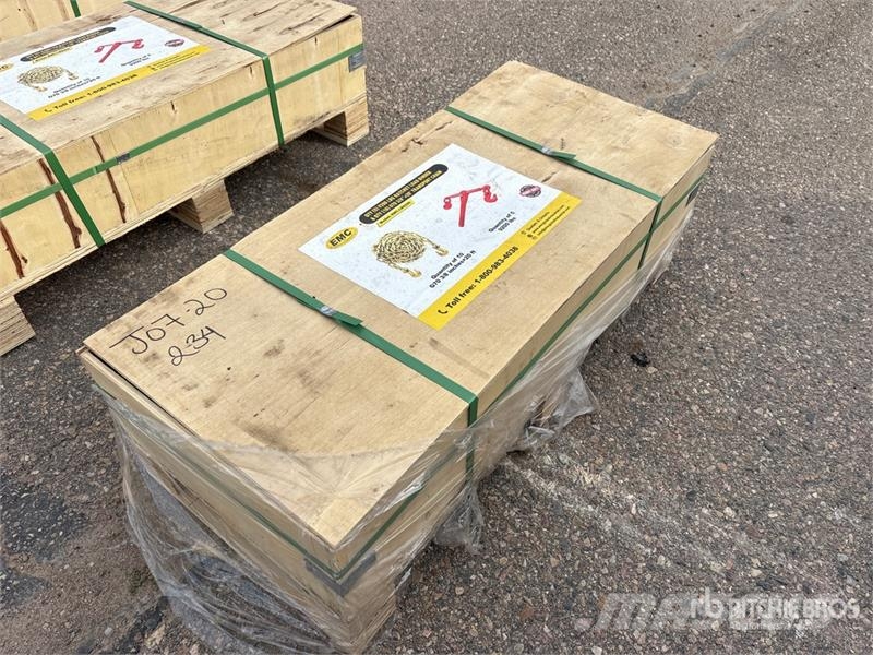 EMC LB9200 Quantity of (5) Ratchet Binders & Quantity Other components