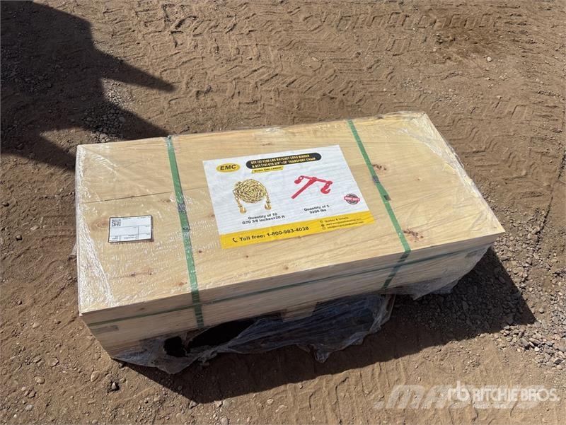 EMC LB9200 Quantity of (5) Ratchet Binders & Quantity Otros componentes