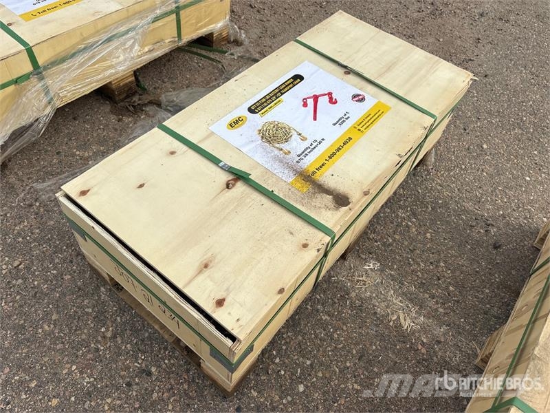 EMC LB9200 Quantity of (5) Ratchet Binders & Quantity Other components